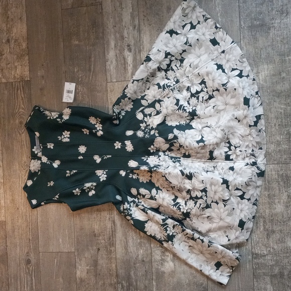 New BEAUTIFUL EMERALD DANNY AND NICOLE SIZE 10 DRESS - Picture 2 of 9